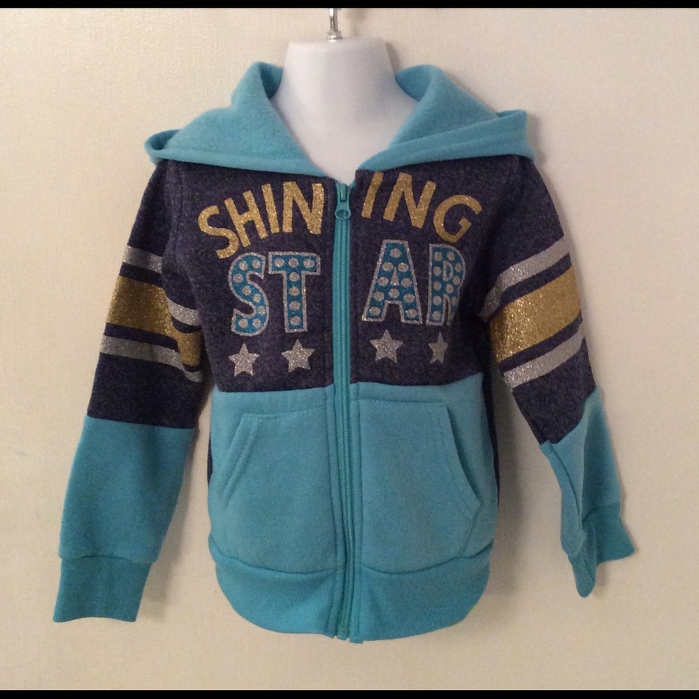 Real Love hooded sweatshirt. Size 4.